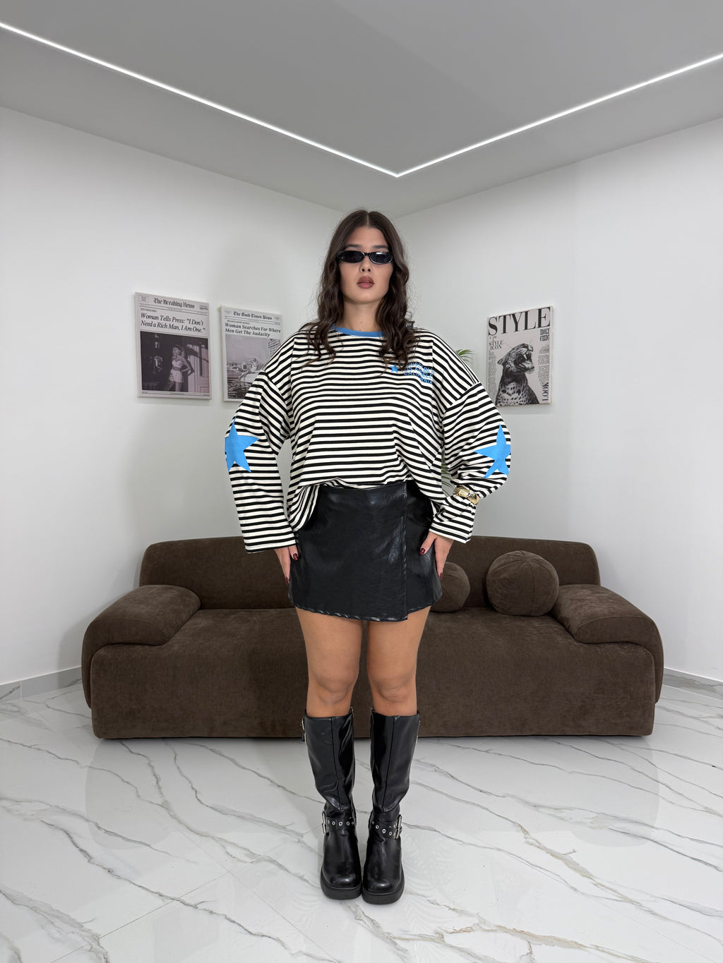 MAGLIA OVERSIZE STAR CLUB