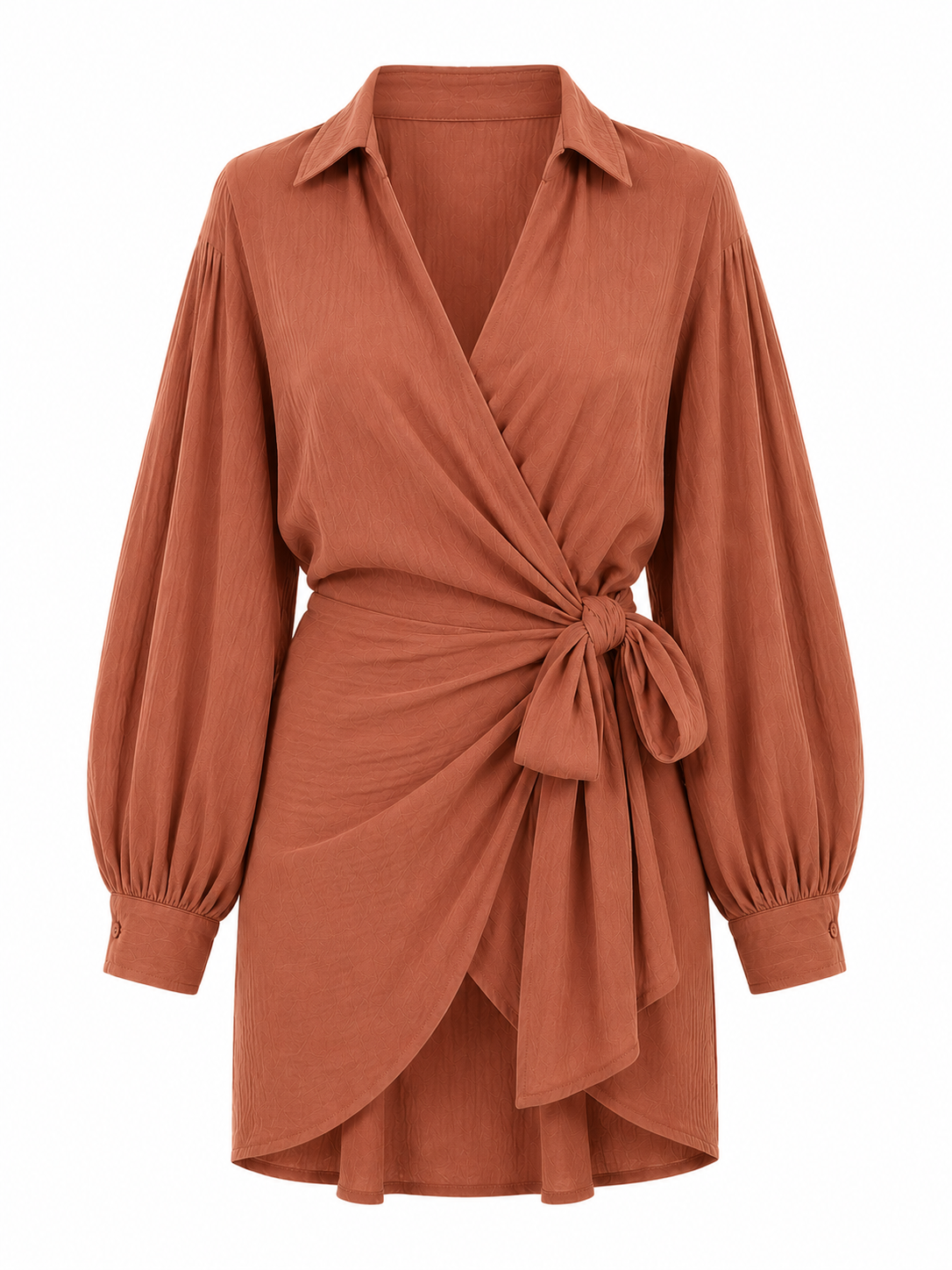 DRESS WRAP CORTO