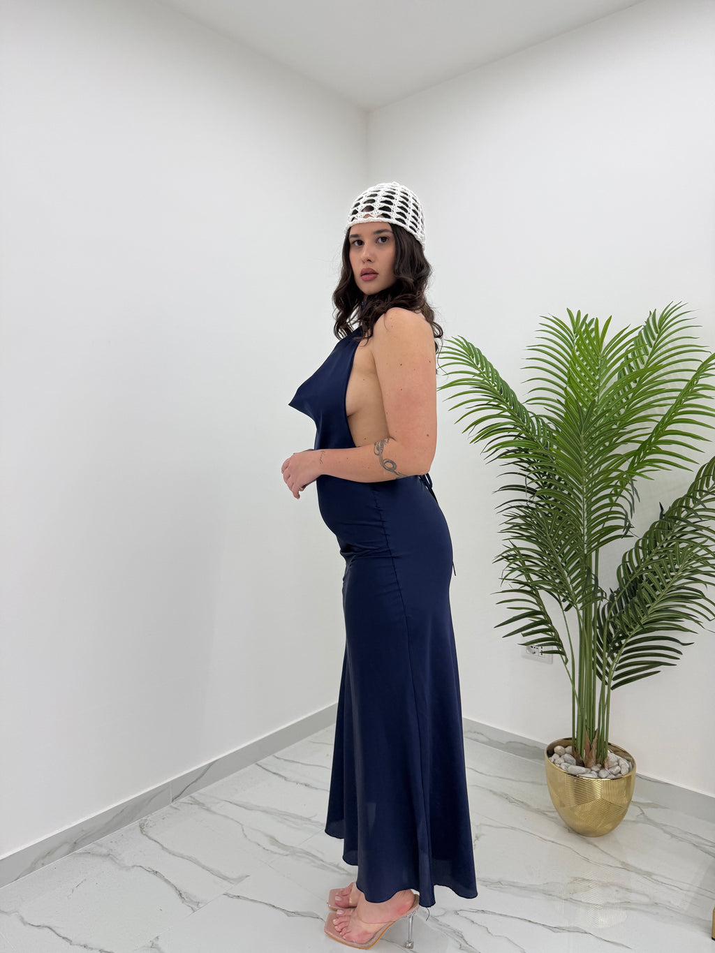 DRESS SATIN