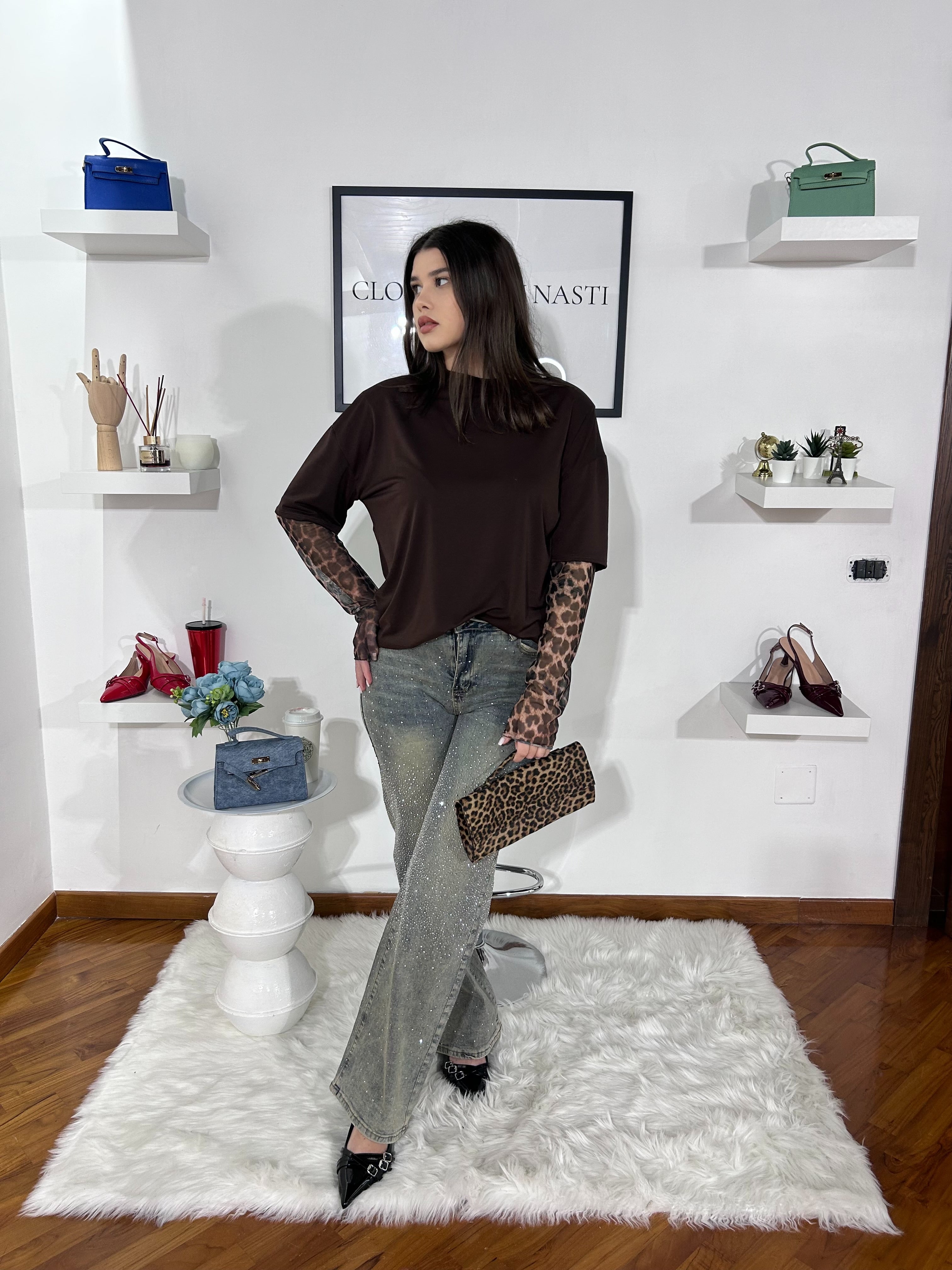 T-SHIRT LEOPARD