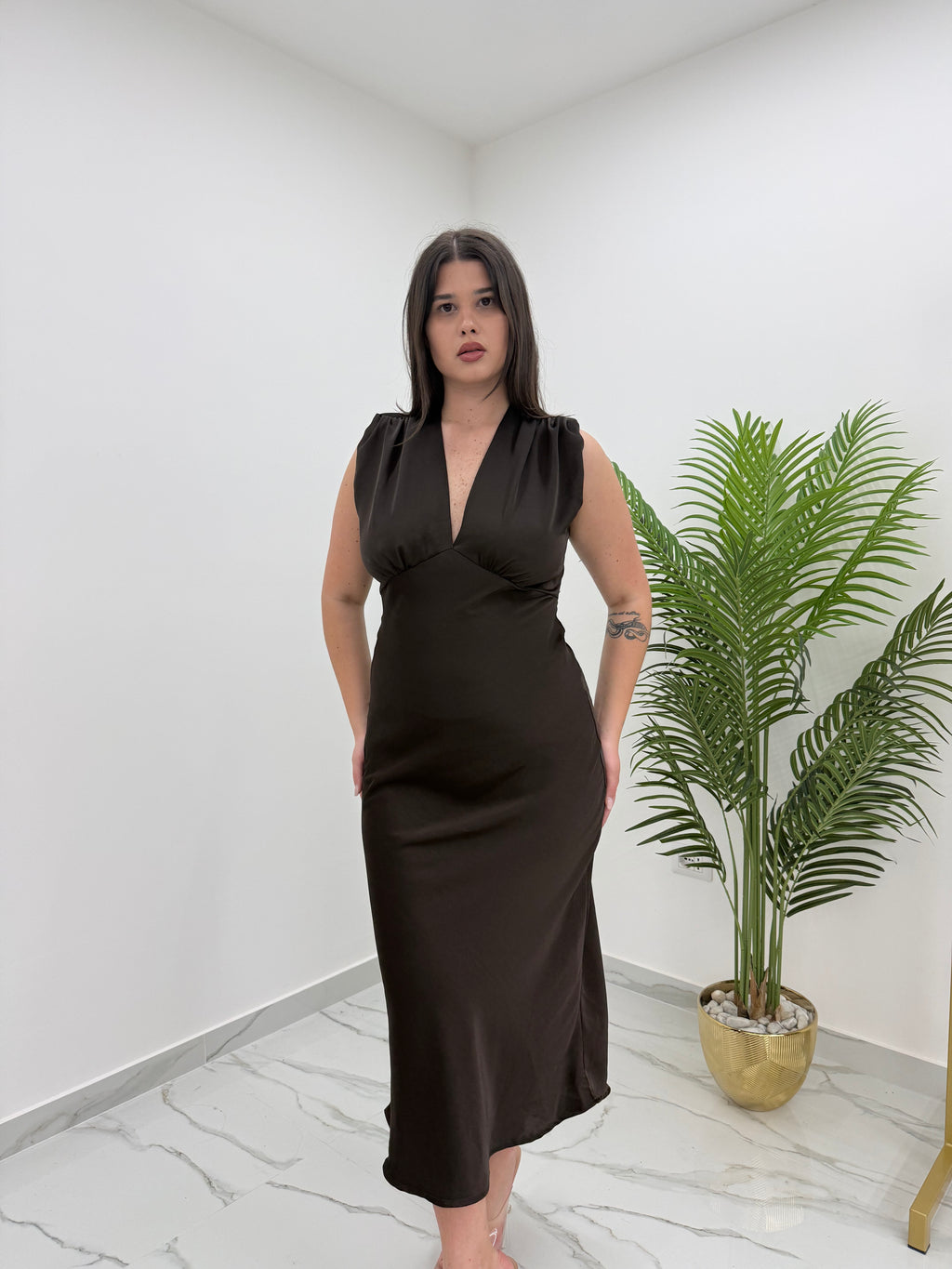DRESS SATIN
