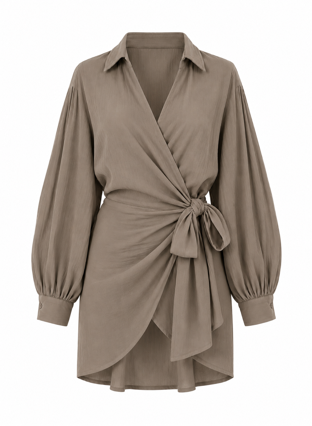 DRESS WRAP CORTO