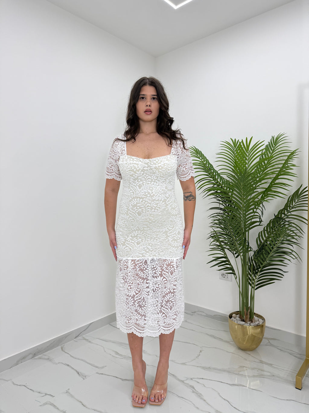 DRESS PIZZO OLIVIA