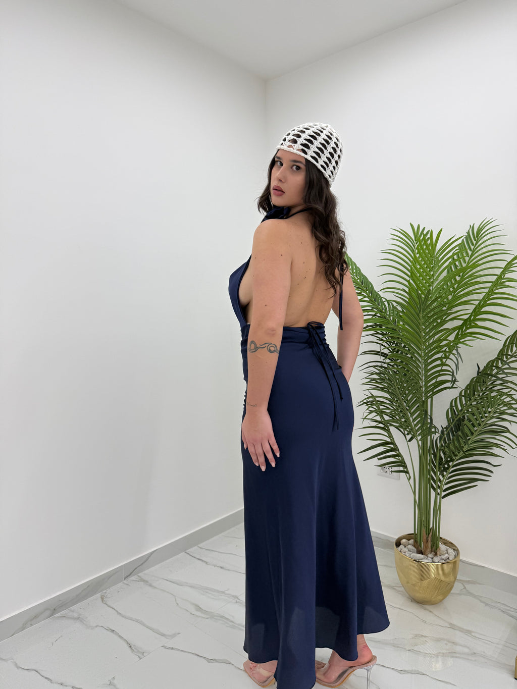 DRESS SATIN