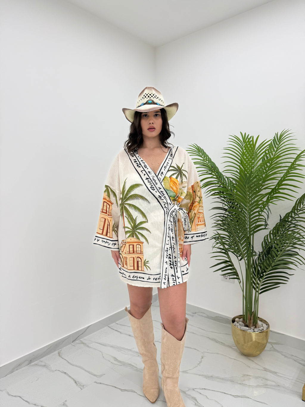 KIMONO TROPICAL