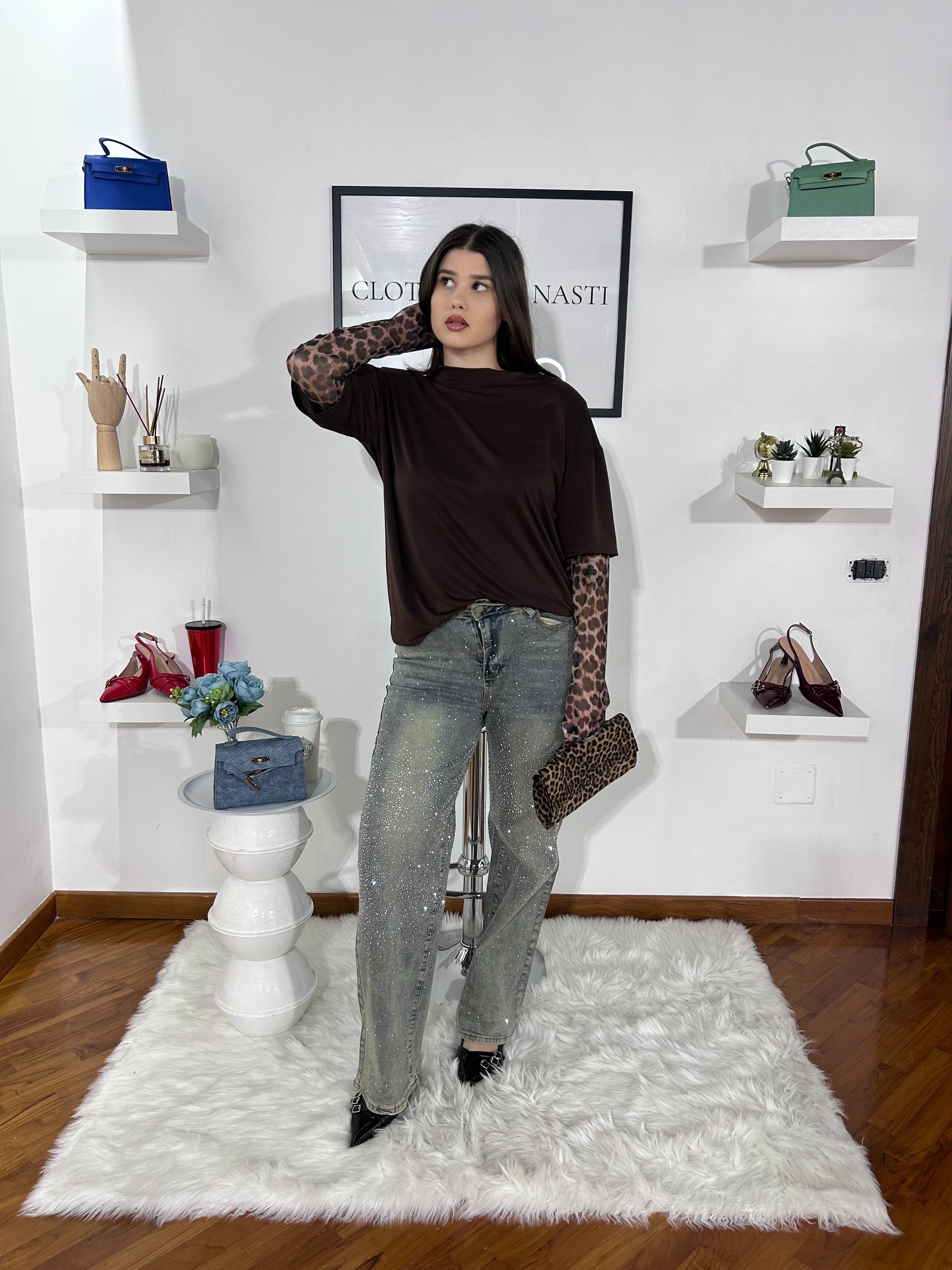 T-SHIRT LEOPARD