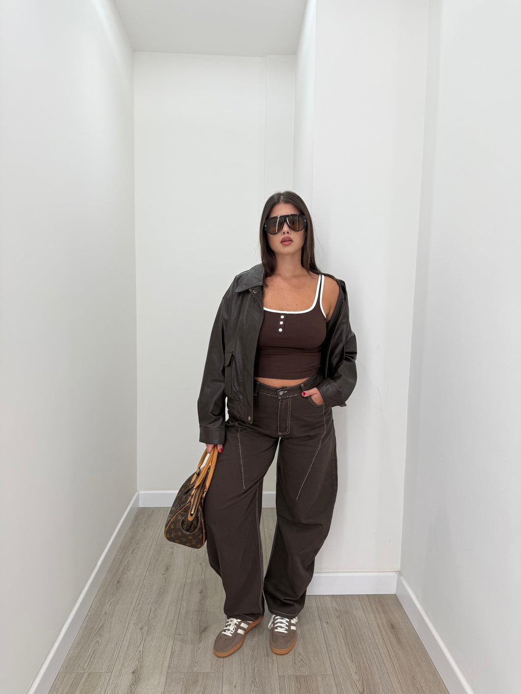 JEANS BROWN