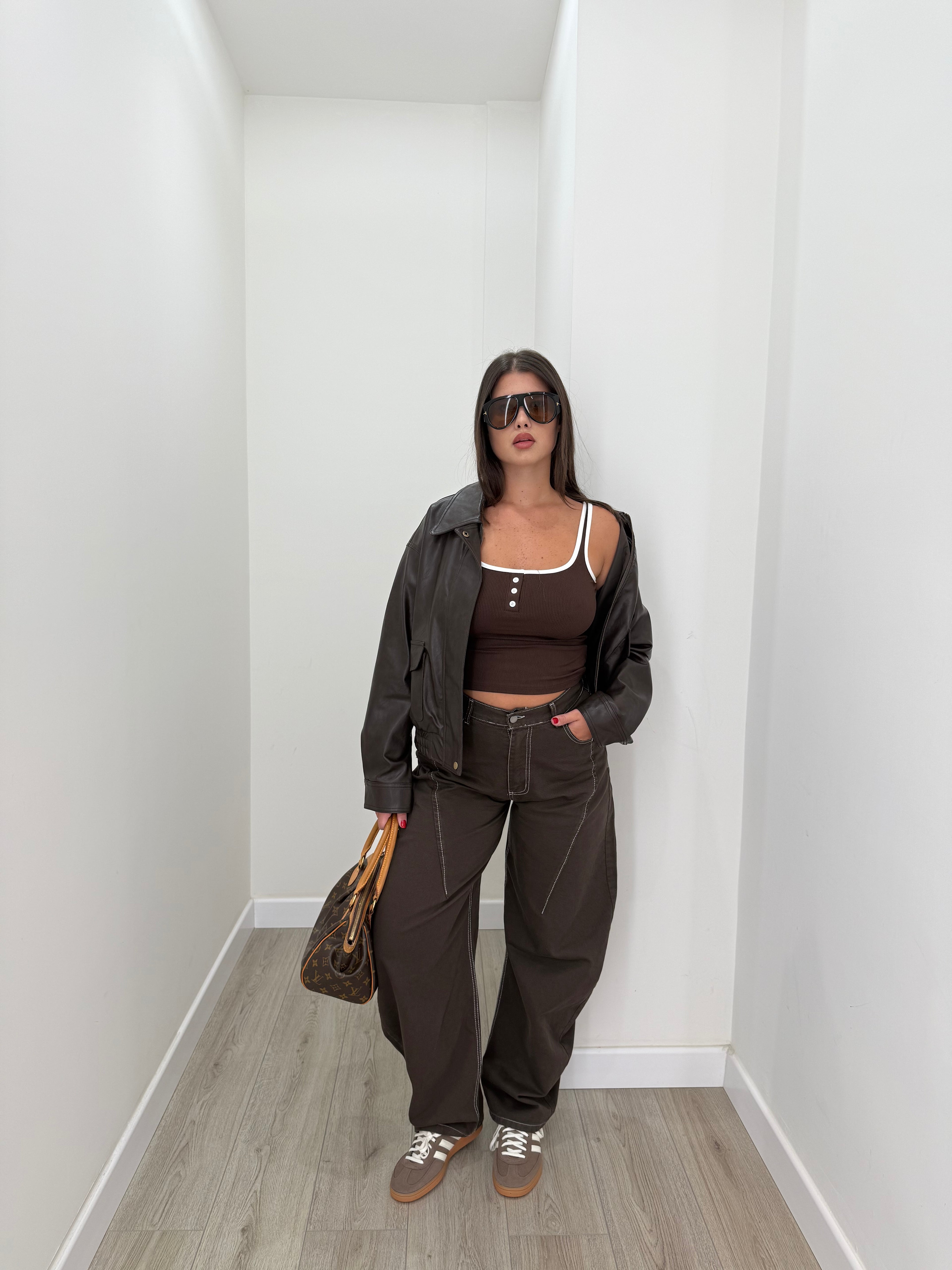 JEANS BROWN