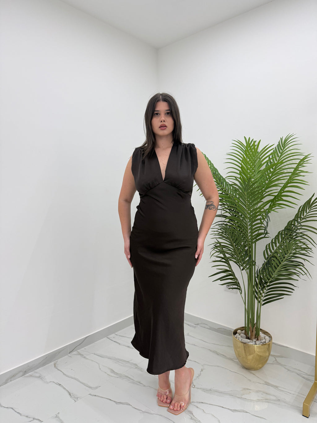 DRESS SATIN