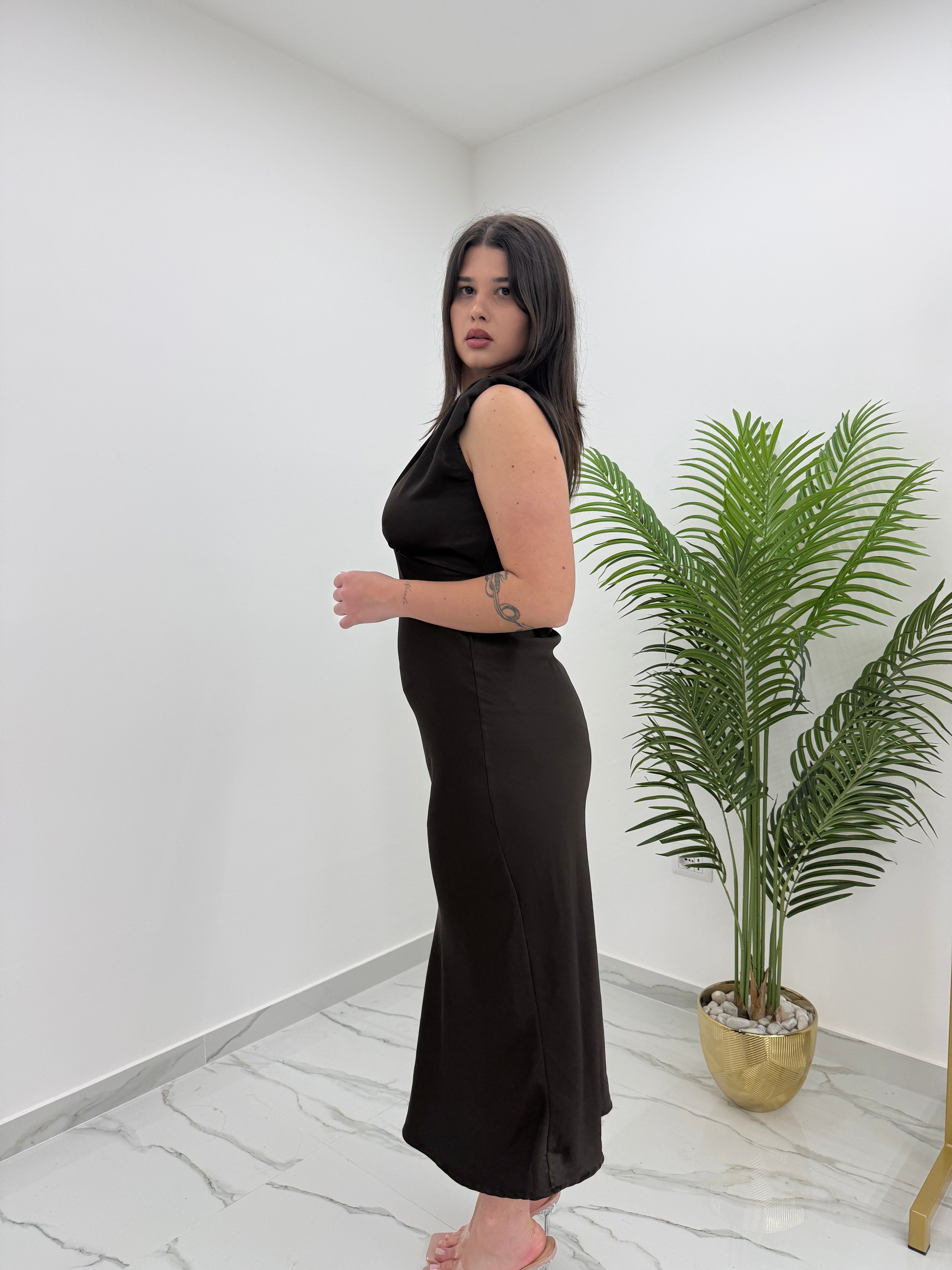 DRESS SATIN